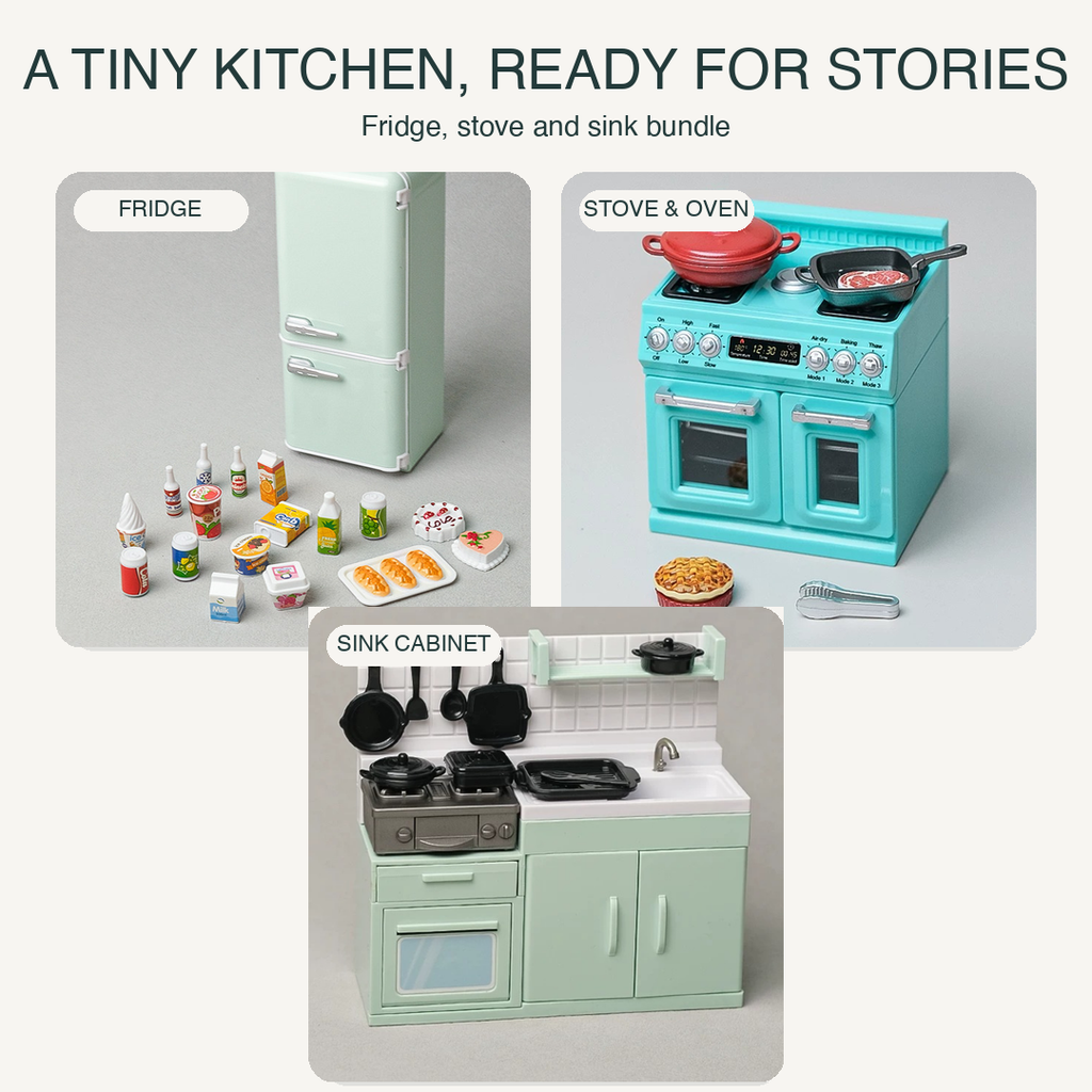 Little Kitchen, Big Stories: Miniature Appliance Bundle