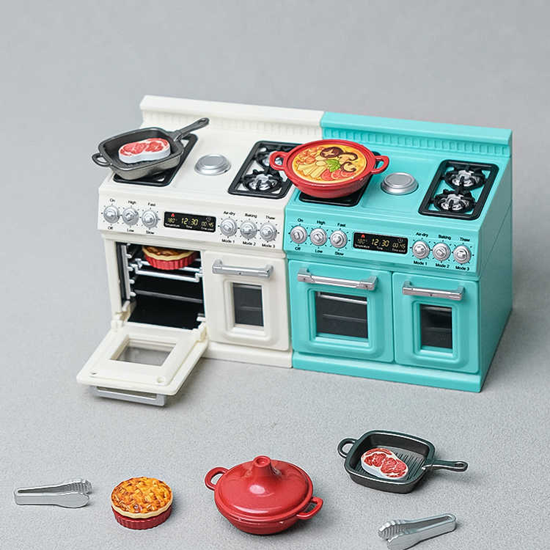 Sunday Supper Stories: Miniature Stove and Oven Set