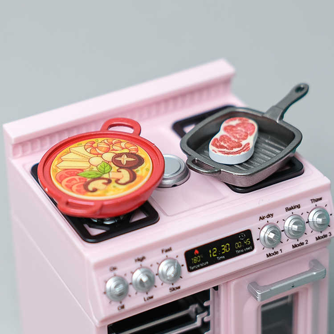 Sunday Supper Stories: Miniature Stove and Oven Set