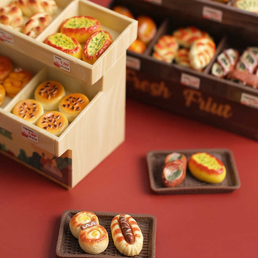 A Little Shop Full of Treats: Miniature Bakery and Bread Display Bundle