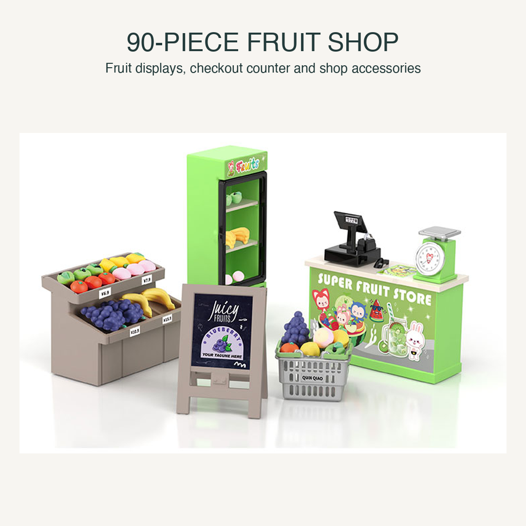 The Whole Tiny Market: Premium Miniature Supermarket Bundle