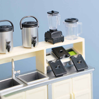 A Sweet Little Sip: 90-Piece Miniature Milk Tea Shop Set