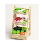 Market Day Details: Miniature Vegetable Display Rack Set